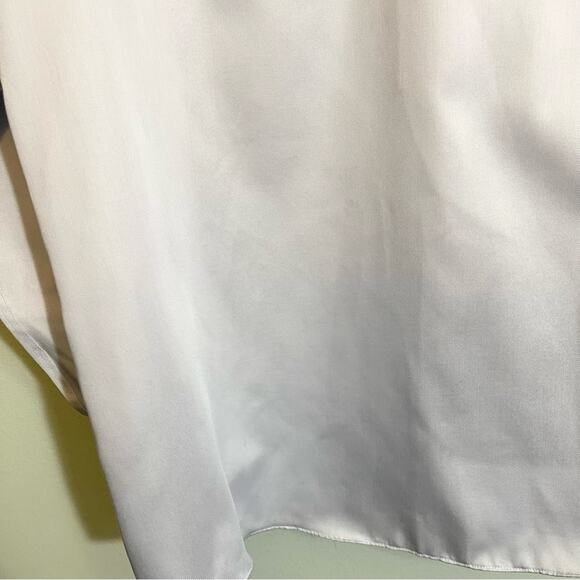 MICHAEL Michael Kors Men's Light Blue Collared Long Sleeve Dress Shirt Size 16.5 - Picture 8 of 13